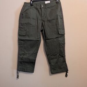 Women's Green Cargo Pants